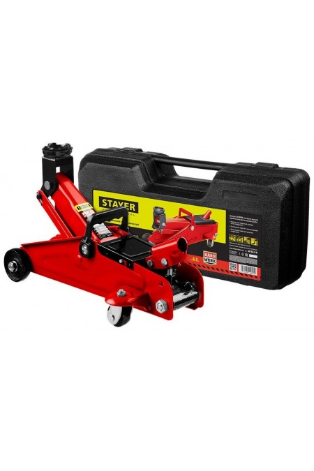 Домкрат подкатной STAYER R-22 