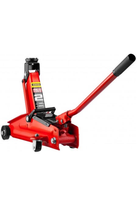 Домкрат подкатной STAYER Red Force R-28 2т 135-385мм 