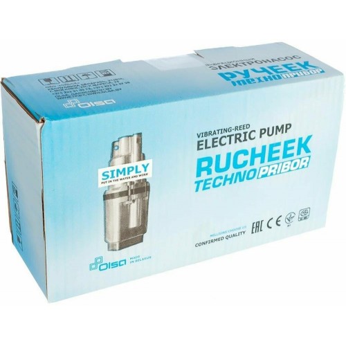 Насос погружной РУЧЕЕК Техноприбор - 1М 15м. (коробка) н.з. 18.с ТУ алюм. (120) 3