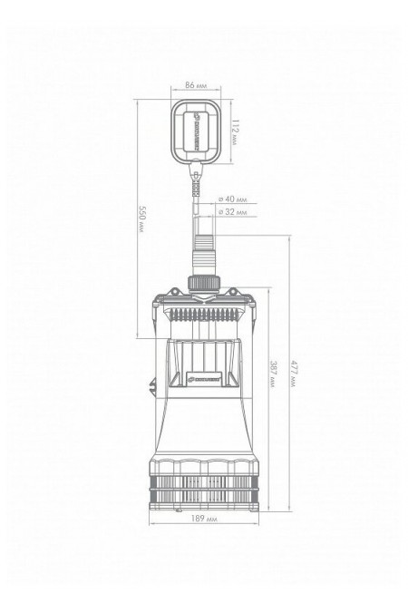 Насос дренажный Джилекс Дренажник 200/25 (5152) 4