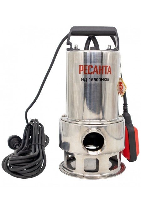 Насос дренажный Ресанта НД-15500Н/35 (77/2/2) 