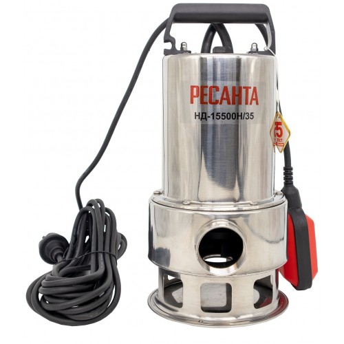 Насос дренажный Ресанта НД-15500Н/35 (77/2/2) 