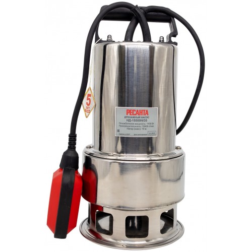 Насос дренажный Ресанта НД-15500Н/35 (77/2/2) 5