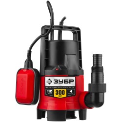 Насос дренажный Зубр НПГ-М1-300
