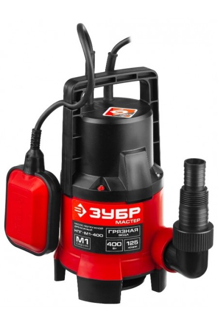 Насос дренажный Зубр НПГ-М1-400 2