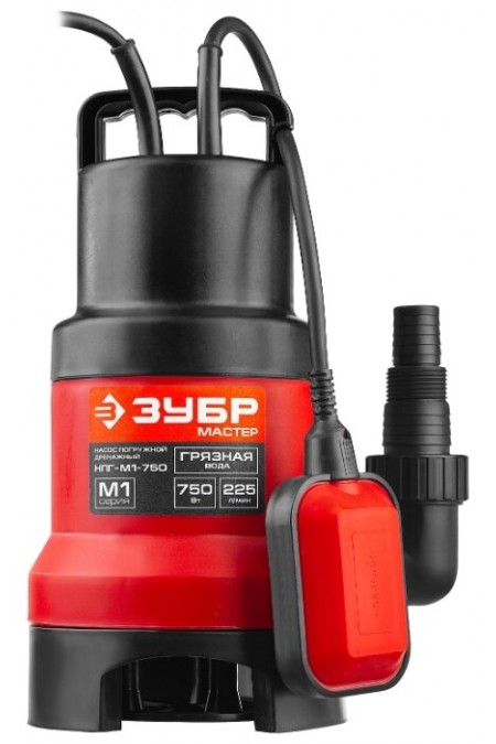 Насос дренажный Зубр НПГ-М1-750 1