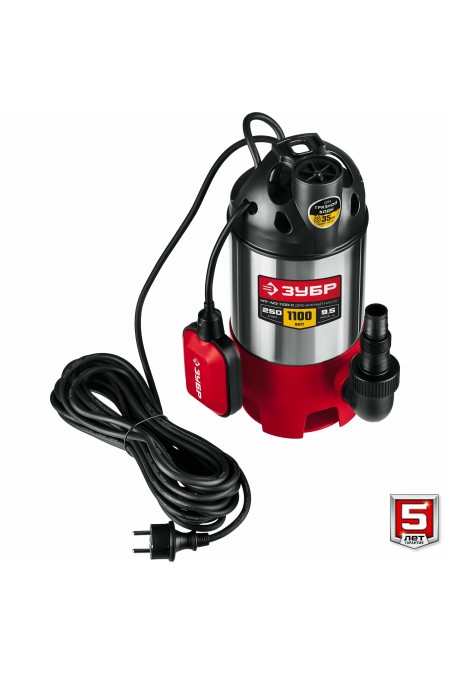 Насос дренажный Зубр НПГ-М3-1100-С 8