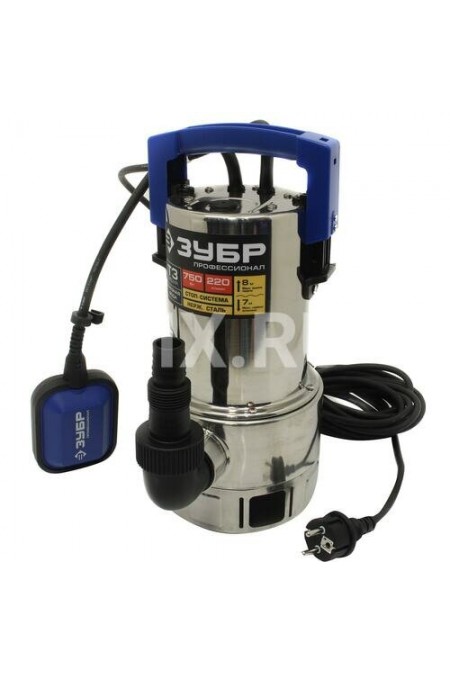 Насос дренажный Зубр НПГ-Т3-750-С 7
