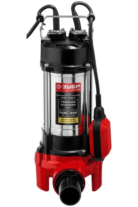 Насос фекальный Зубр НПФ-1100-Р 2