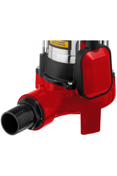 Насос фекальный Зубр НПФ-1100-Р 4