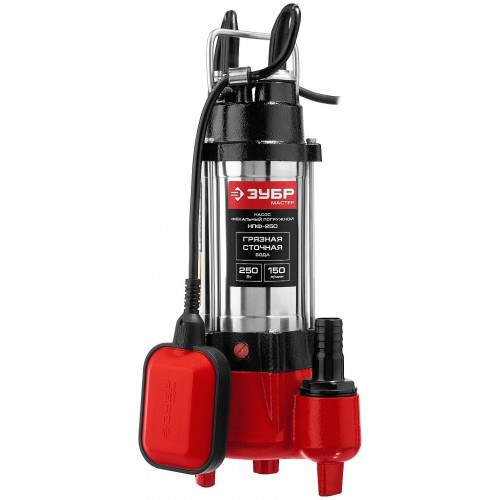 Насос фекальный Зубр НПФ-250 3