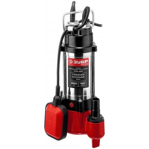 Насос фекальный Зубр НПФ-250 4