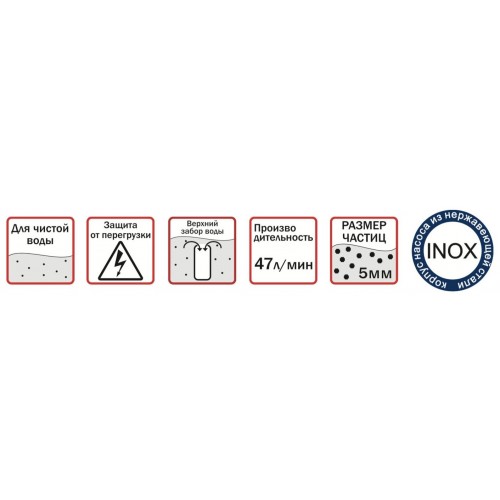 Насос погружной ELITECH НГ 550-35В (182180) 1