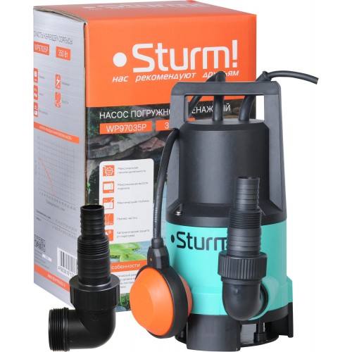 Насос погружной Sturm! WP97035P 8