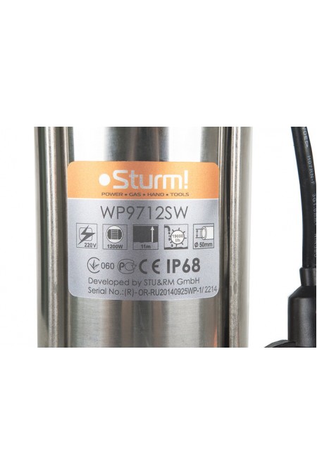 Насос погружной Sturm! WP9712SW 2