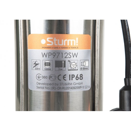 Насос погружной  Sturm! WP9712SW 2