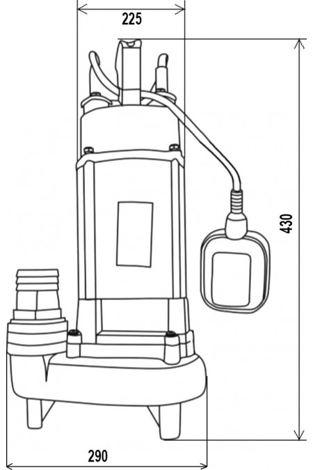 Насос погружной Вихрь ФН-750 (68/5/3) 7