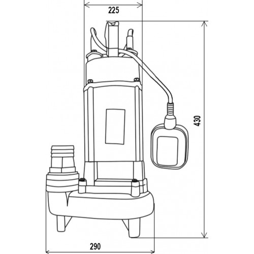 Насос погружной Вихрь ФН-750 (68/5/3) 8