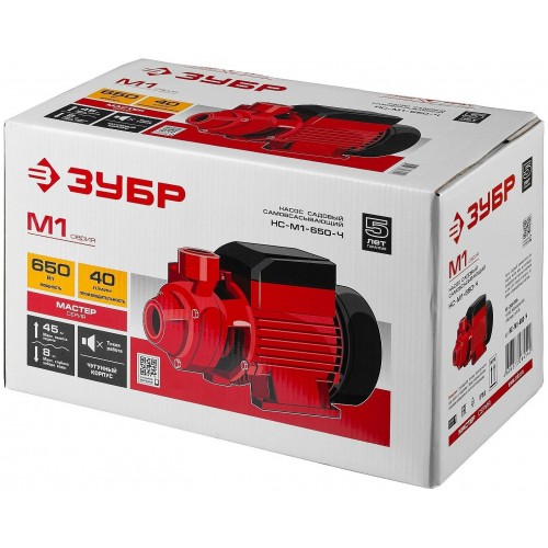 Насос поверхностный Зубр НС-М1-650-Ч 4