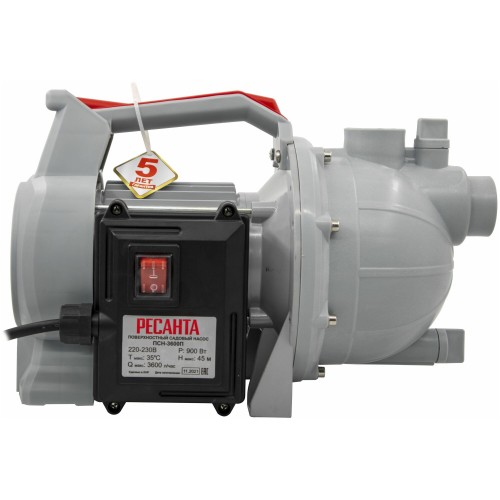 Насос центробежный Ресанта ПСН-3600П (77/4/4) 1