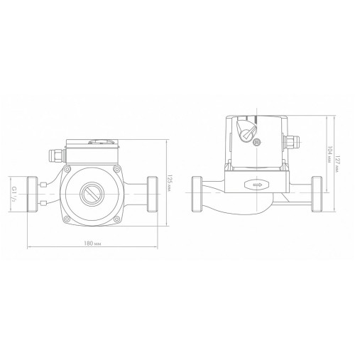 Насос циркуляционный Джилекс Циркуль 15/15 PREMIUM (2400) 8