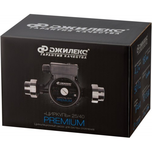Насос циркуляционный Джилекс Циркуль 25/40 Premium (2541) 8