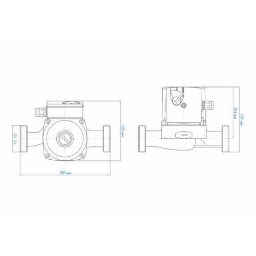 Насос циркуляционный Джилекс Циркуль 25/60 PREMIUM (2561) 1