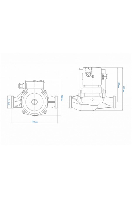 Насос циркуляционный Джилекс Циркуль 25/80 PREMIUM (2581) 9