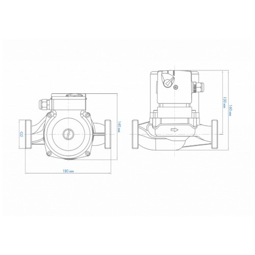 Насос циркуляционный Джилекс Циркуль 32/80 PREMIUM (3281) 2
