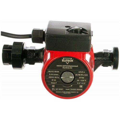 Насос циркуляционный ELITECH НЦ 2518/6Э (180467) 4