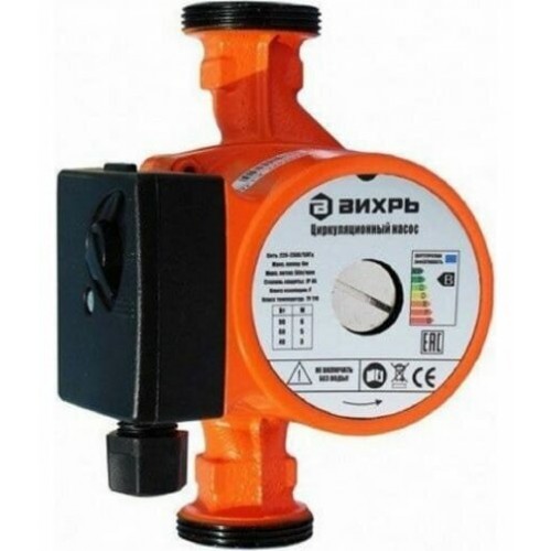 Насос циркуляционный Вихрь ЦН-25-8 ПРОФ (68/7/12) 