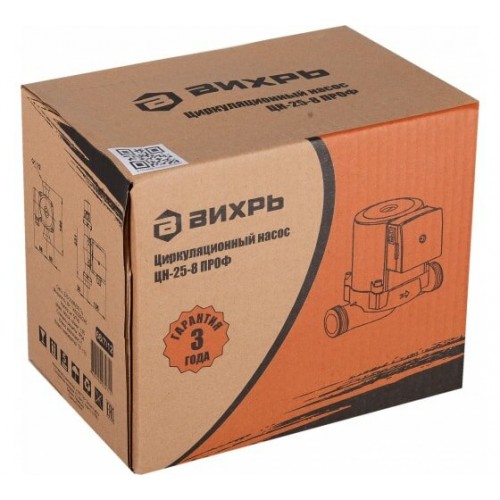 Насос циркуляционный Вихрь ЦН-25-8 ПРОФ (68/7/12) 8
