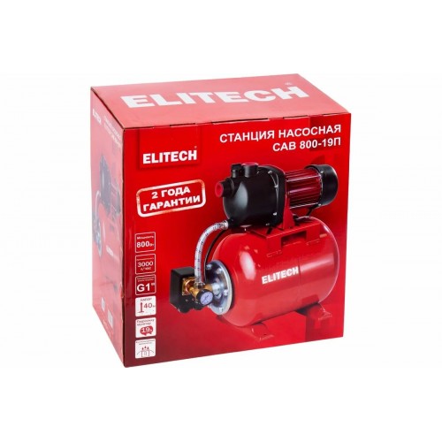 Насосная станция Elitech САВ 800-19П (205651) 9