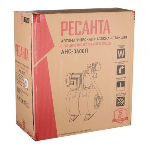 Насосная станция Ресанта АНС-4200П (77/1/4) 7