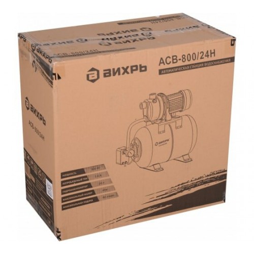 Насосная станция Вихрь ACB-800/24H (68/1/7) 6