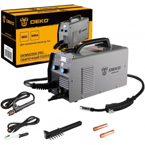 Сварочный полуавтомат Deko DKWM200A PRO (051-4686) 5