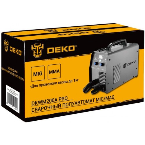 Сварочный полуавтомат Deko DKWM200A PRO (051-4686) 7