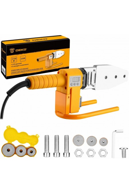 Аппарат для сварки пластиковых труб Deko PPWM2100W LCD (063-5257) 