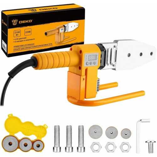 Аппарат для сварки пластиковых труб Deko PPWM2100W LCD (063-5257) 