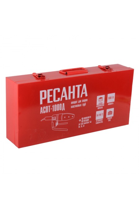 Аппарат для сварки пластиковых труб Ресанта АСПТ-1000Д (65/179) 7