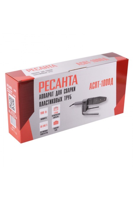 Аппарат для сварки пластиковых труб Ресанта АСПТ-1000Д (65/179) 8