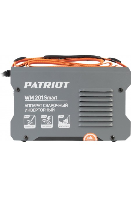 Сварочный аппарат PATRIOT WM 201SMART MMA (605302137) 2