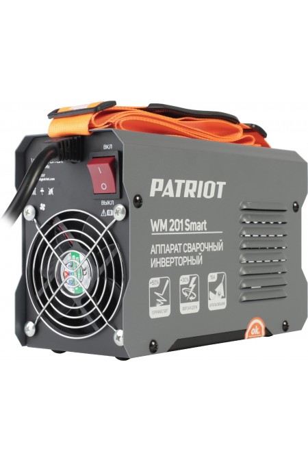 Сварочный аппарат PATRIOT WM 201SMART MMA (605302137) 4