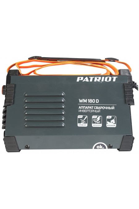 Сварочный аппарат PATRIOT WM180D MMA (605302018) 6