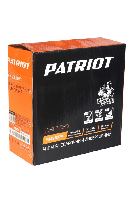 Сварочный аппарат Patriot WM230DVC (605302024) 1