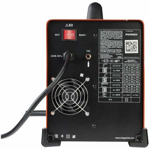 Сварочный аппарат Patriot WMA 155 M (605302140) 8