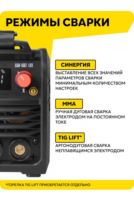 Сварочный аппарат Ресанта САИ 160 ТLUX (65/69) 4