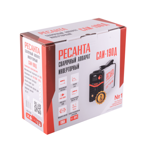 Сварочный аппарат Ресанта САИ-190Д (65/139) 8