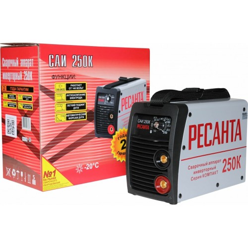 Сварочный аппарат Ресанта САИ 250K (65/38) 