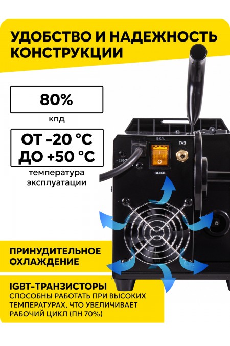 Сварочный аппарат Ресанта САИПА-180/5 MIG 7